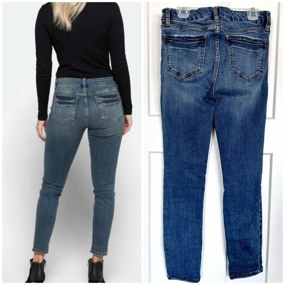 Studio Blue Kenova Mid Rise Cropped Skinny Jeans – Size 26 - Picture 5 of 6